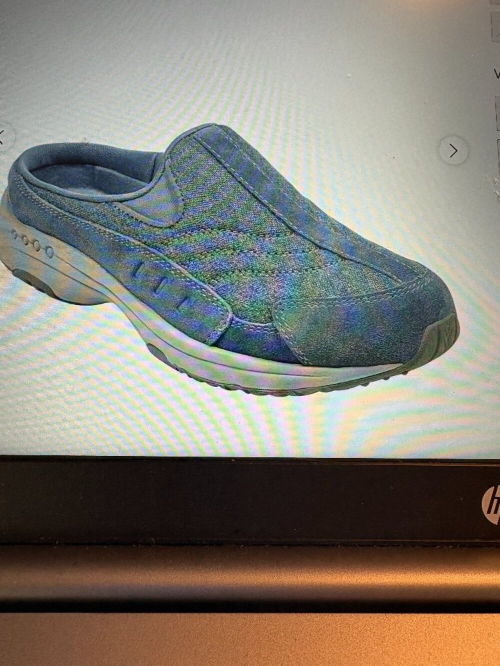 NWOT Easy Spirit Traveltime Clogs Blue Denim 9.5M